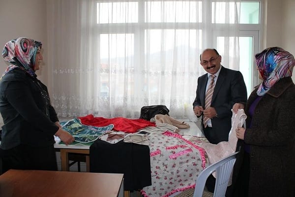 ATCIOĞLU, HEM KURSLARINI İNCELEDİ
