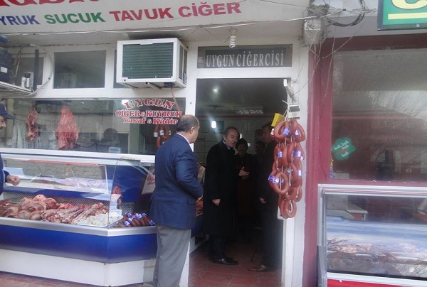 BAŞKAN SAKATATÇILARI DENETLEDİ