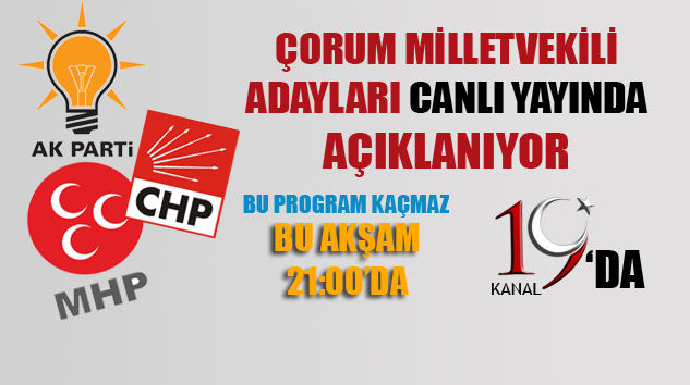 ÇORUM SİYASETİNDE SICAK GELİŞME