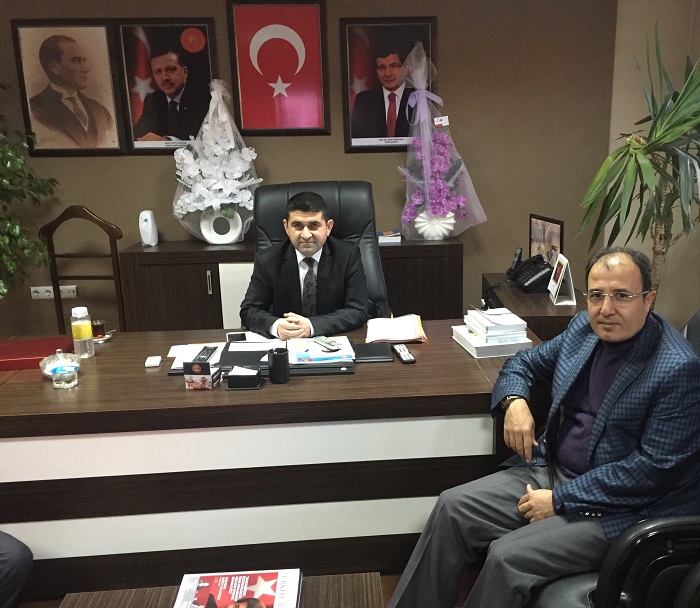 YENİ BAŞKAN ANAÇ’A BAĞCI’DAN ZİYARET