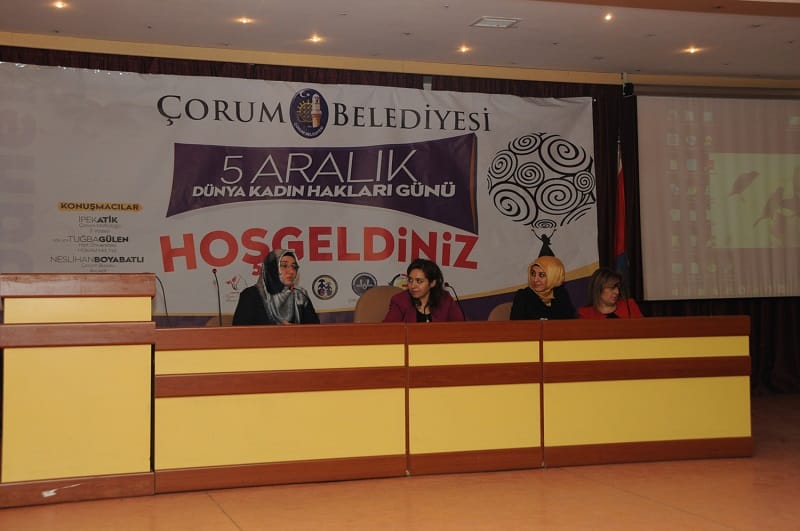 BELEDİYE’DEN KADIN HAKLARI SEMİNERİ