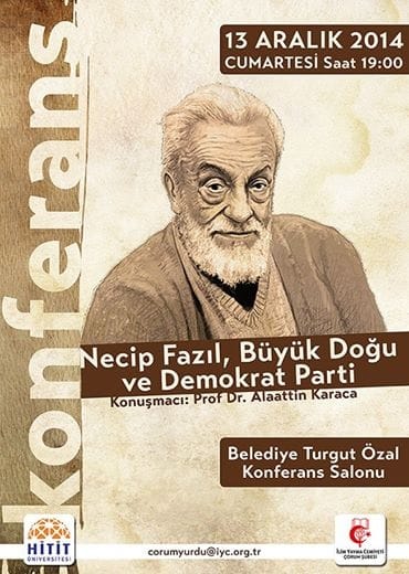 İYC’NİN KONFERANSI YARIN