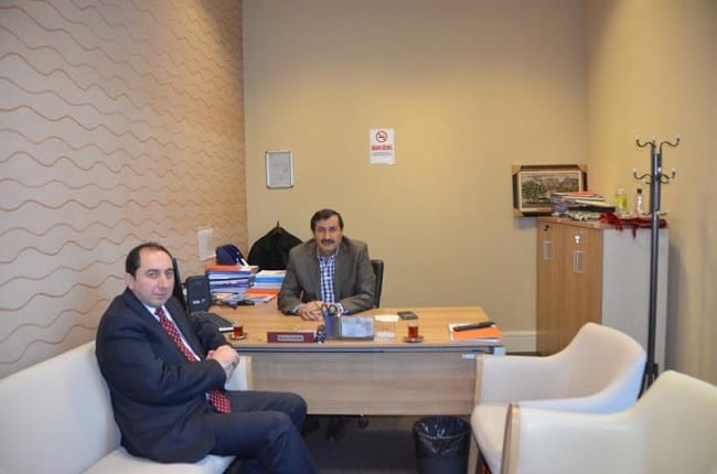 ALKAN’DAN YILDIRIM’A TEŞEKKÜR ZİYARETİ