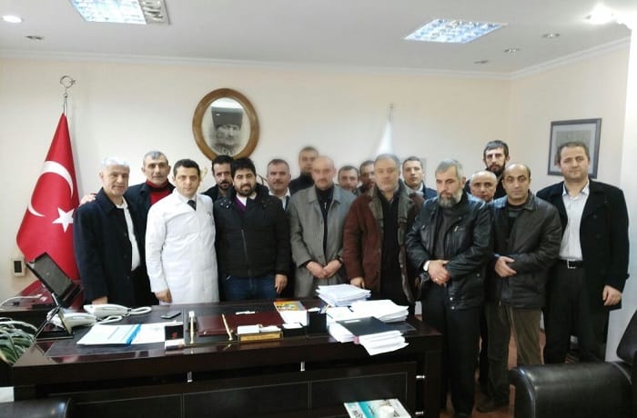 ESNAF’TAN YENİ BAŞHEKİME ZİYARET