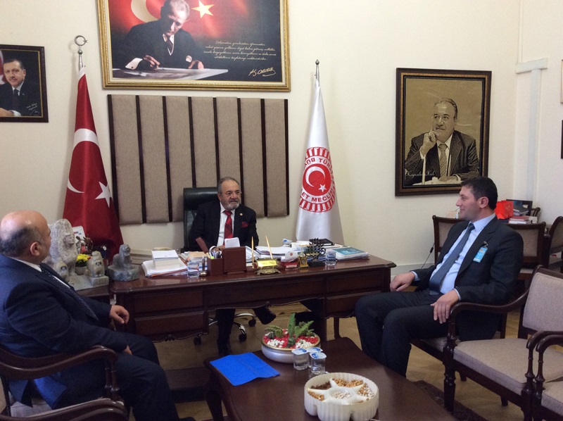 ÜNLÜ’DEN USLU’YA TEŞEKKÜR ZİYARETİ