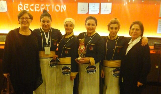 ÇORUM ANTALYA’DA  ALTIN KEP’TE 3. OLDU