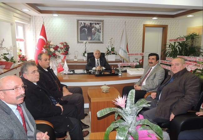 TİCARET BORSASI’NDAN SOBACI’YA ZİYARET