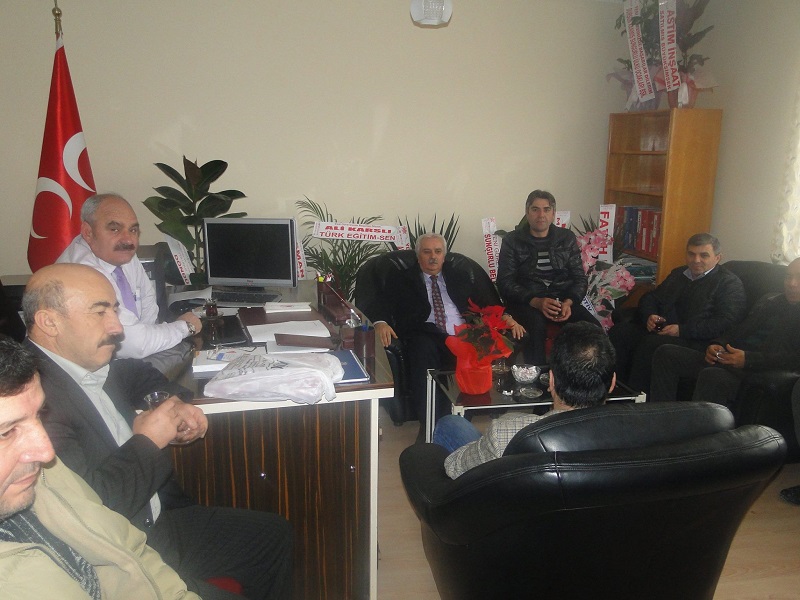 CHP’DEN MHP’YE HAYIRLI OLSUN ZİYARETİ