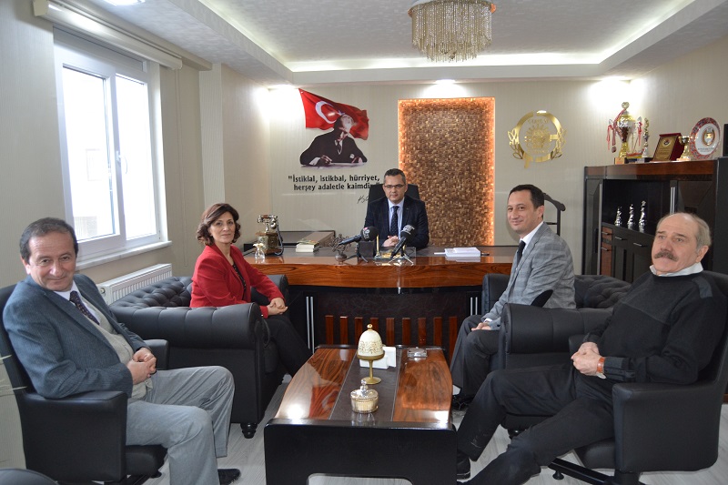 İLGÜ’DEN BARO BAŞKANINA ZİYARET