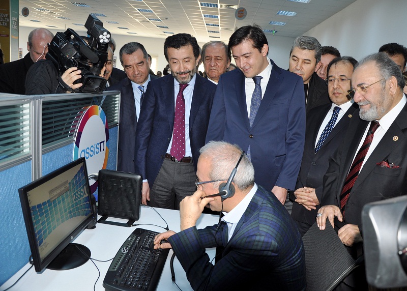 ÇAĞRI MERKEZİ’Nİ BAKAN HİZMETE AÇTI