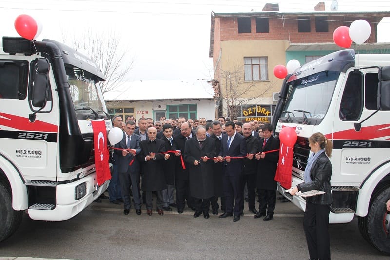 UĞURLUDAĞ BELEDİYESİ’NE 2 YENİ ARAÇ