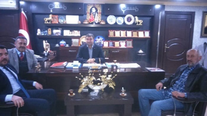CEVHER’DEN ÇESOB’A NEZAKET ZİYARETİ