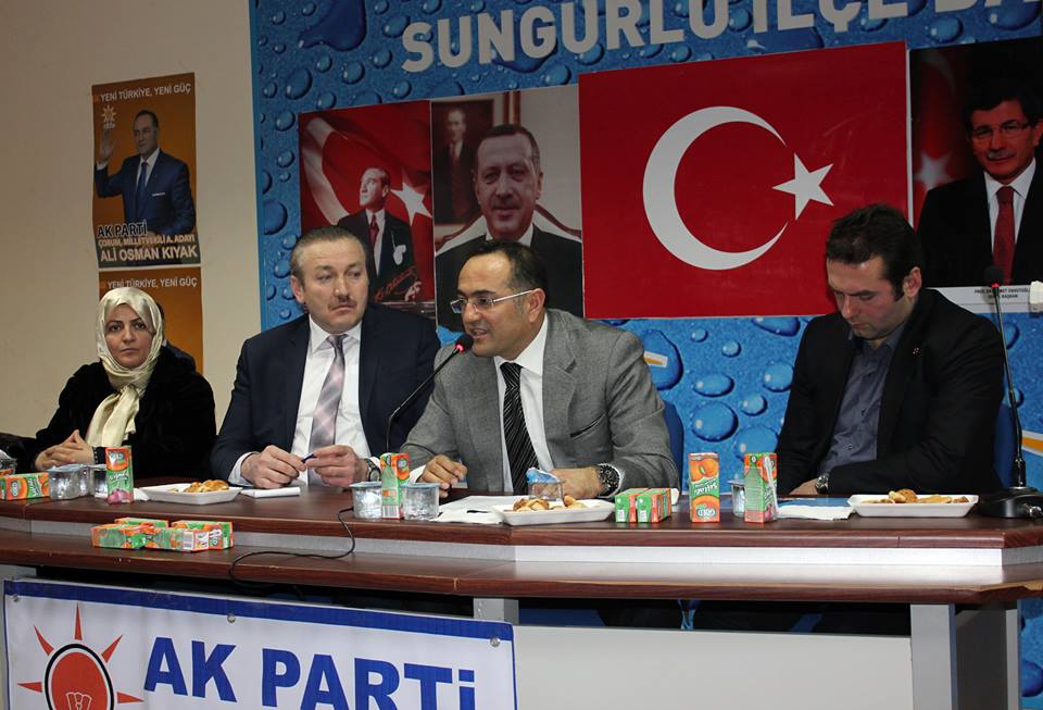 ALİ OSMAN KIYAK ADAYLIĞINI AÇIKLADI