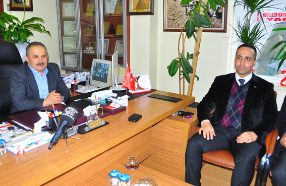 DİNÇER SOLMAZ’DAN ZİRAAT ODASINA ZİYARET