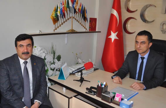 TİCARET BORSASI’NDAN MHP’YE ZİYARET