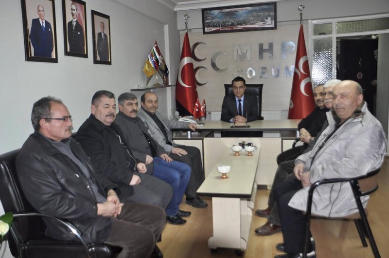 TÜRK OCAKLARI’NDAN MHP’YE ZİYARET