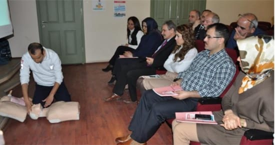 UYGULAMALI İLK YARDIM EĞİTİMİ VERİLDİ
