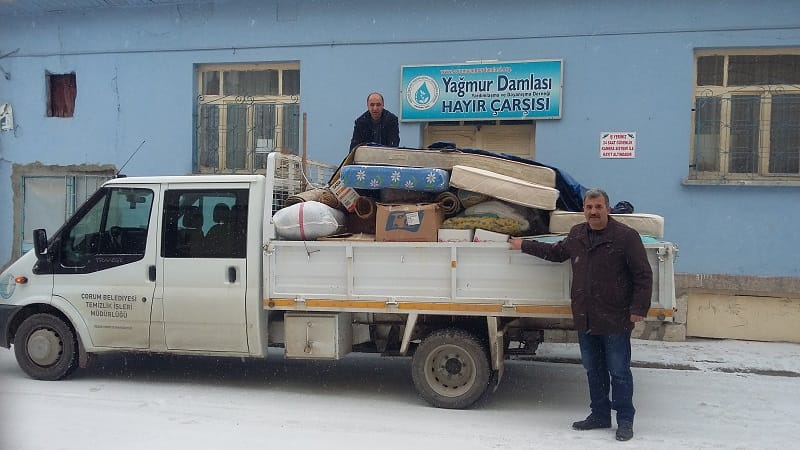 ÇORUM’DAN TÜRKMENLERE YARDIM ELİ