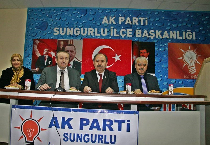 SUNGURLU’DAN AKKAYA ADAYLIĞINI AÇIKLADI