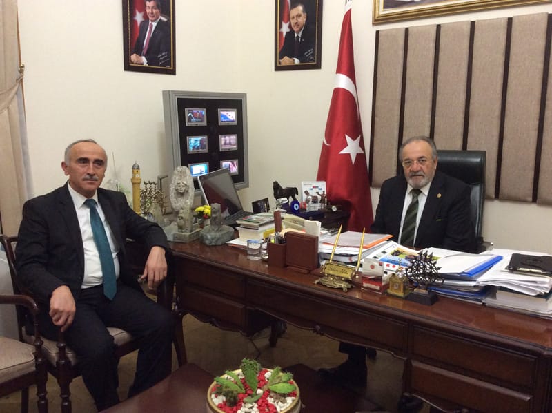 DÜVENCİ’YE İÇMESUYU BORUSU İÇİN DESTEK İSTEDİ