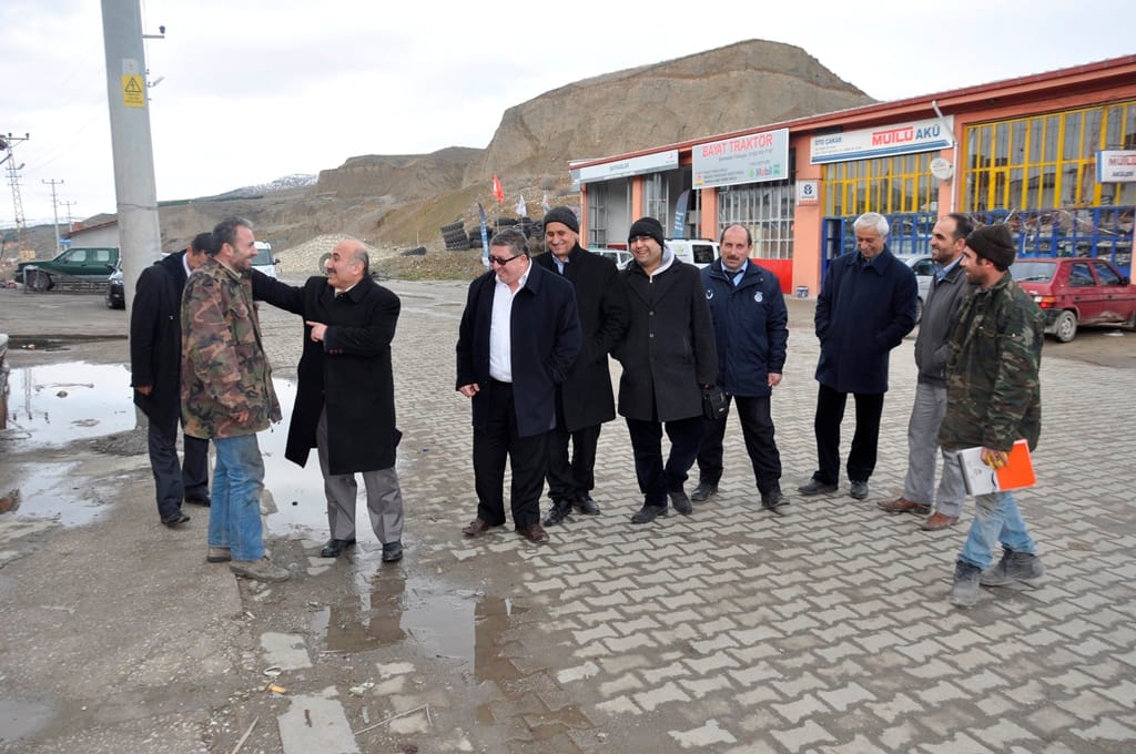 BAŞKAN ÜNLÜ,SORUNLARI DİNLEDİ