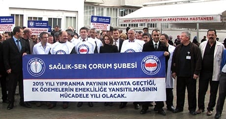 SAĞLIK-SEN İÇİN 2015 MÜCADELE YILI OLACAK