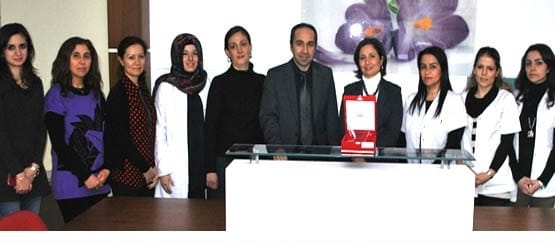ÇORUM OBEZİTE BİRİMİNE PLAKET