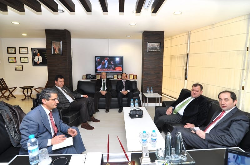 REKTÖR ALKAN’DAN TSO’YA ZİYARET