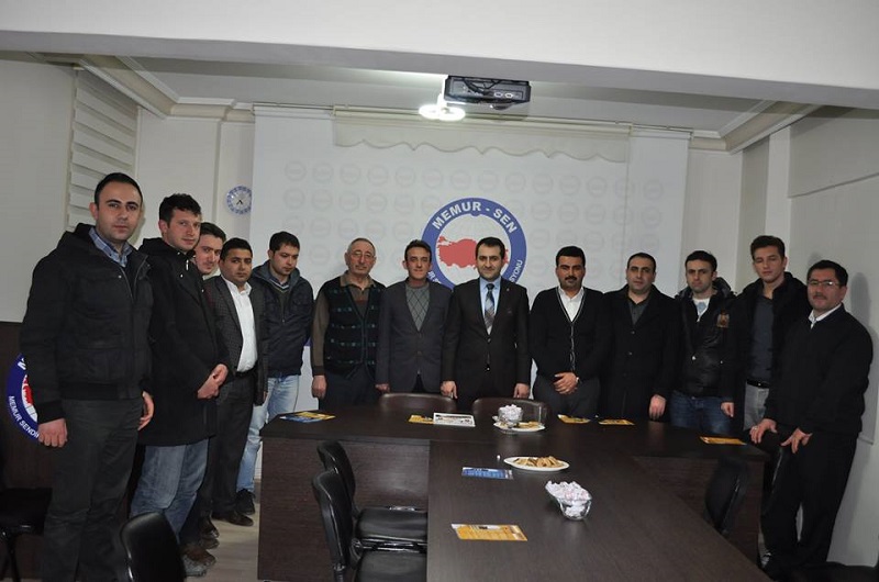 BERAT UZUN, ZİYARETLERE DEVAM EDİYOR