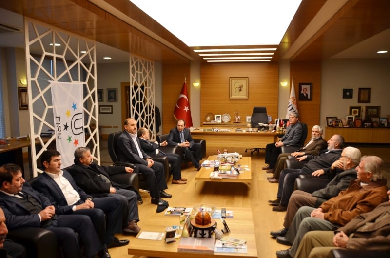 İLİM YAYMA’DAN REKTÖR ALKAN’A ZİYARET