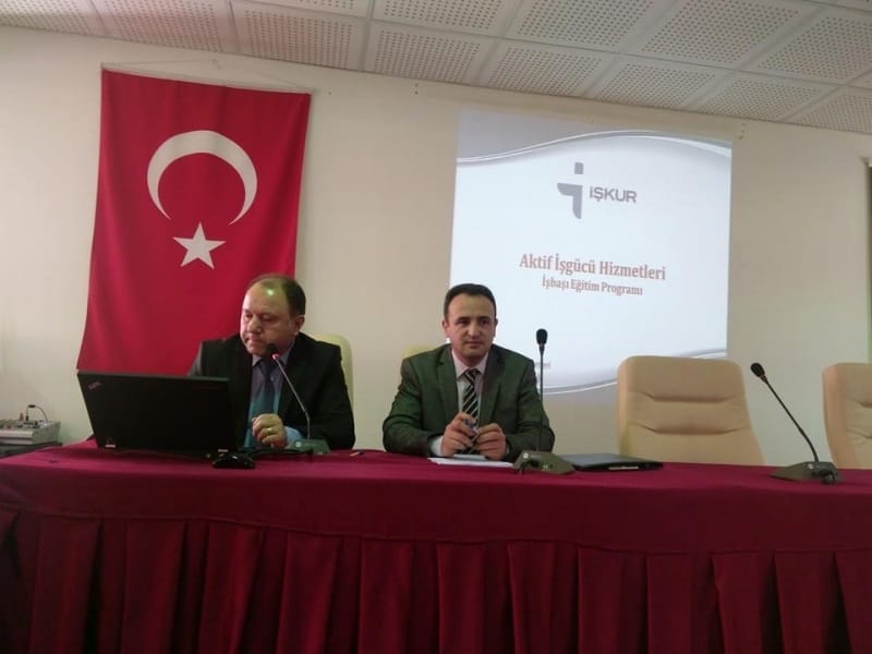 İŞKUR İŞBAŞI EĞİTİM PROGRAMI DÜZENLENDİ
