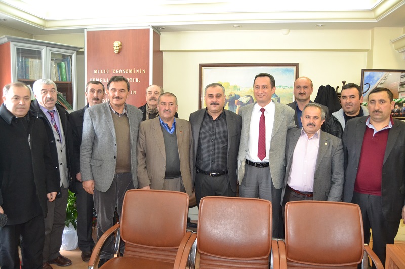 İLGÜ’DEN ZİRAAT ODASINA ZİYARET