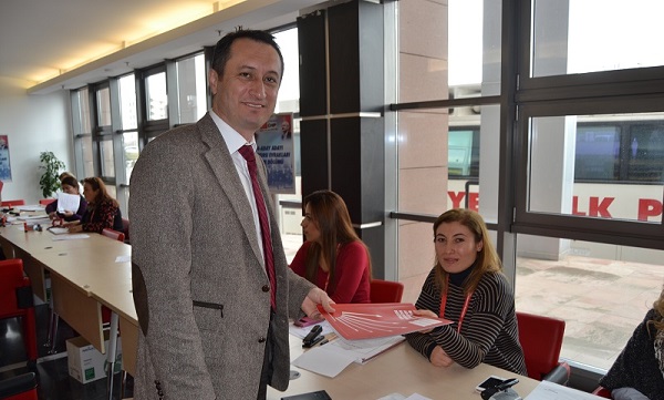 TURGUT İLGÜ, ADAYLIK BAŞVURUSUNU YAPTI