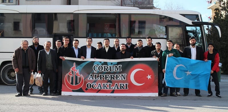ALPERENLERİN YARDIMI YERİNE ULAŞTI
