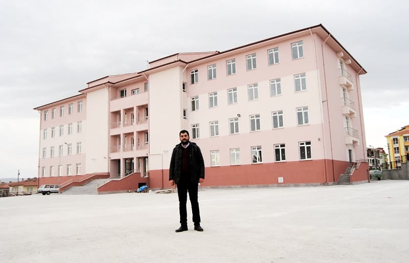AL-KA ORTAOKUL İNŞAATINI 3 AY ÖNCE TESLİM ETTİ