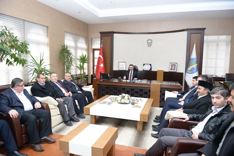 BAYAT TEŞKİLATI’NDAN BAŞKAN KÜLCÜ’YE ZİYARET