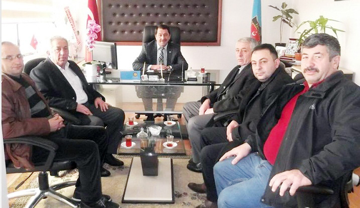 CENGİZ ATLAS’TAN ŞOFÖRLER ODASI’NA ZİYARET