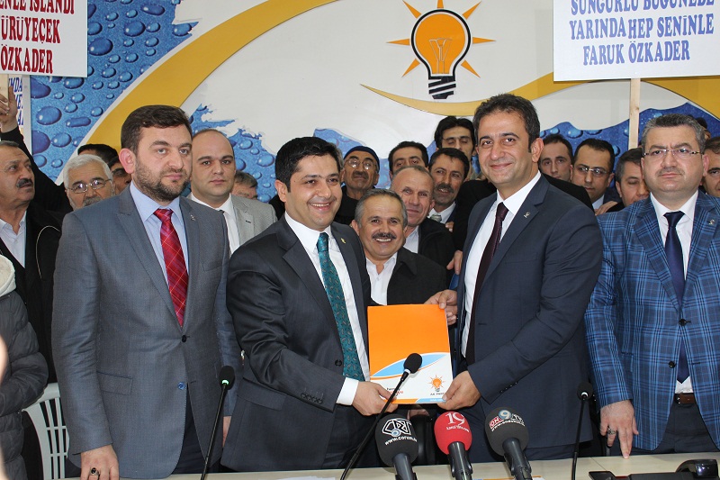 AK PARTİ’DE FARUK ÖZKADER COŞKUSU