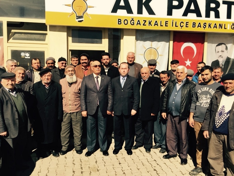 MURAT KOÇAK’TAN İLÇE GEZİLERİ