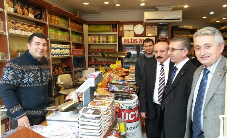 ORHAN BOZKURT’TAN ESNAF ZİYARETLERİ