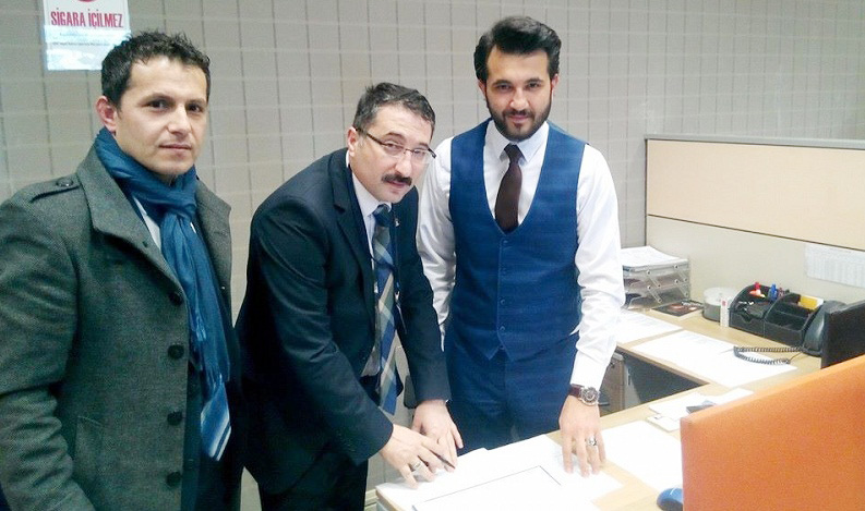 RUMİ BEKİROĞLU FORMLARI TESLİM ETTİ