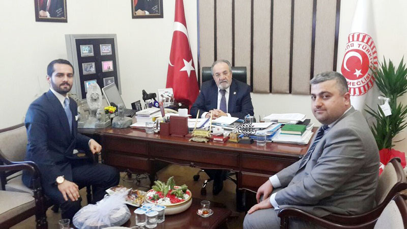 KARAKAŞLAR’DAN SALİM USLU’YA ZİYARET