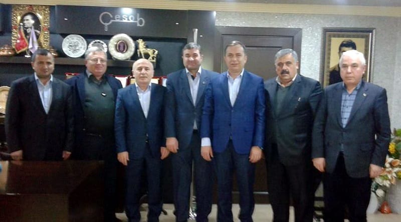 CEYLAN VE İLGÜ’DEN ÇESOB’A ZİYARET
