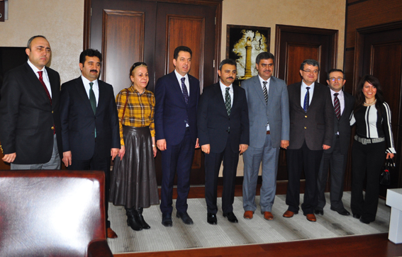 SMMMO’DAN BAŞKAN KÜLCÜ’YE ZİYARET