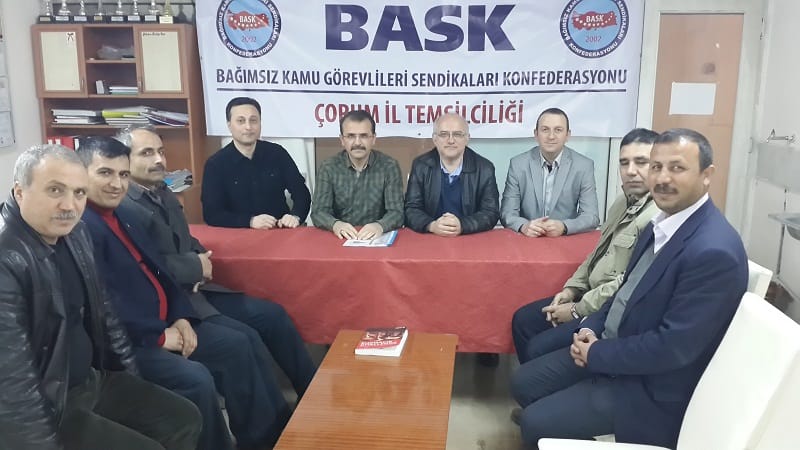 DES ÇORUM İL YÖNETİMİ BASK’A KATILDI
