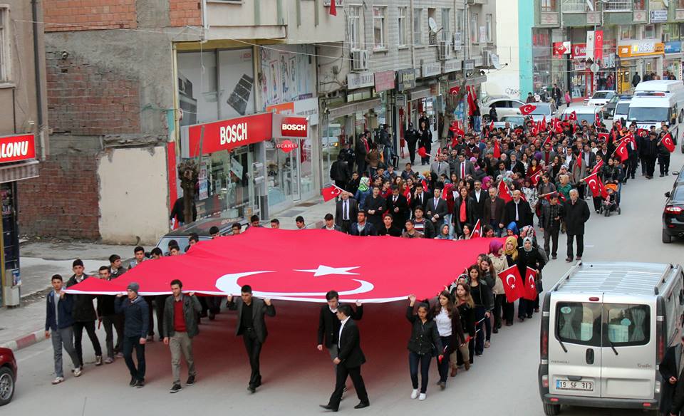 ÇANAKKALE İÇİN BÜYÜK YÜRÜYÜŞ