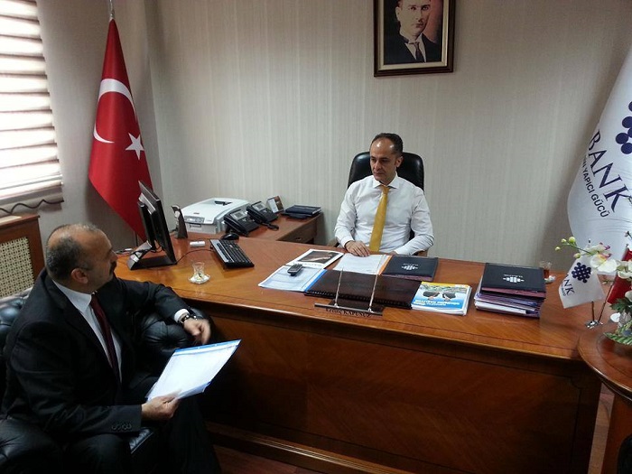 BAŞKAN İSBİR, SU SORUNU İÇİN GÖRÜŞTÜ