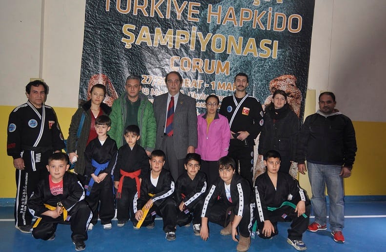 ÇORUM 3. HATTUŞA HAPKİDO ŞAMPİYONASI GERÇEKLEŞTİ