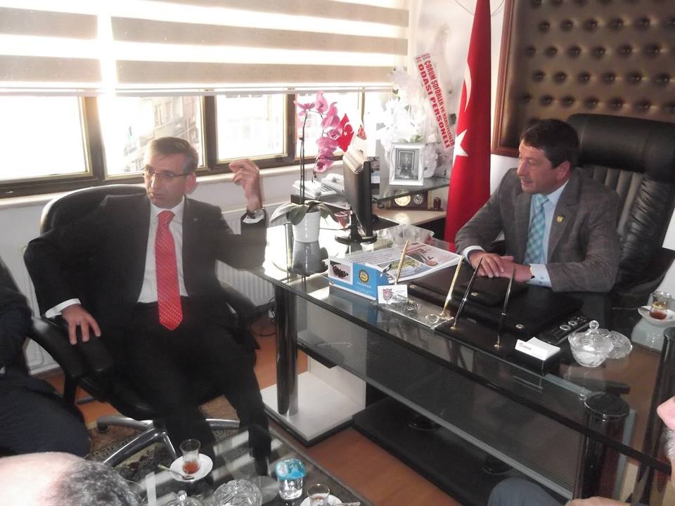 ORHAN BOZKURT’TAN ŞOFÖRLER ODASI’NA ZİYARET