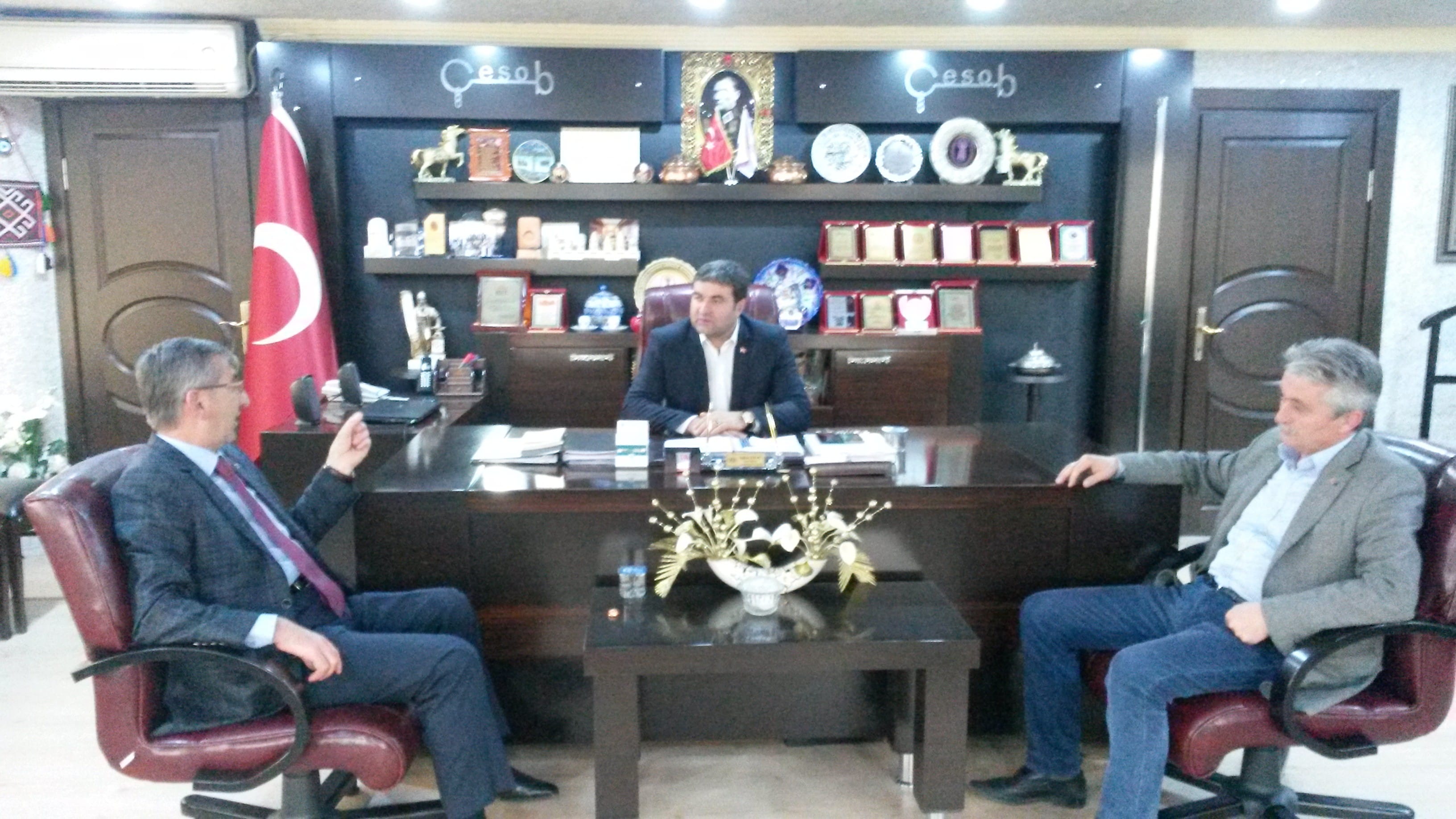 BOZKURT’TAN ÇESOB VE ESNAFLARA ZİYARET